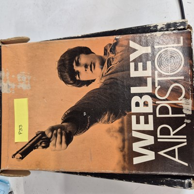 Lot 541 - Airgun.- A Webley Premier air pistol.  Full...
