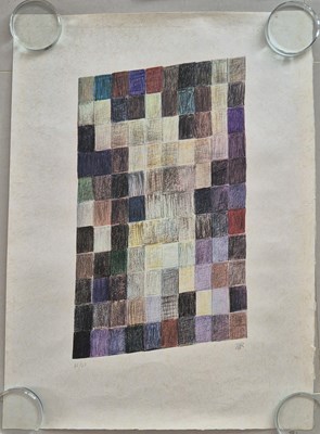 Lot 1861 - Man Ray. (1890-1976) ARR. Tapestry. Pencil...
