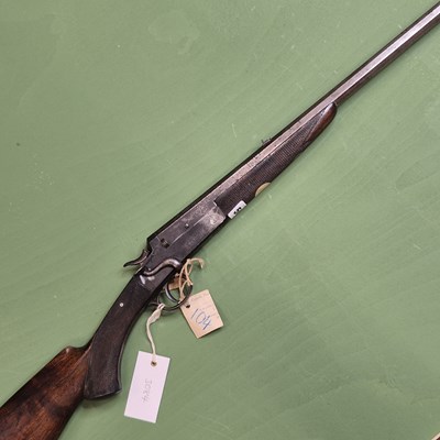 Lot 509 - Obsolete calibre firearm- An unnamed side...
