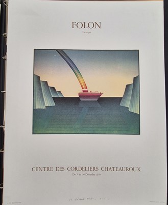 Lot 1862 - Jean-Michel Folon. (1934-2005) ARR. Estampes....