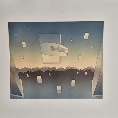 Lot 1866 - Jean-Michel Folon. (1934-2005) ARR....