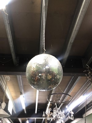 Lot 708 - A retro disco ball.