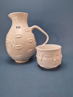 Lot 135 - Jonathan Adler. Gala Pitcher and a similar,...