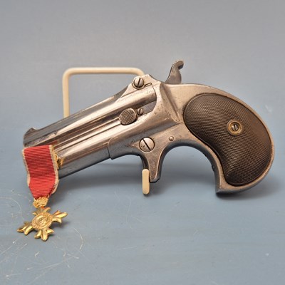 Lot 419 - Obsolete calibre firearm- A Remington rimfire...