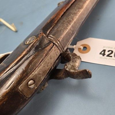 Lot 420 - A Tower armoury brass mounted percussion cap...