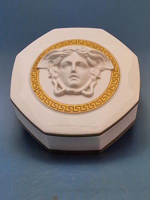 Lot 149 - Versace. A Rosenthal Gorgona Medusa gold Greek...