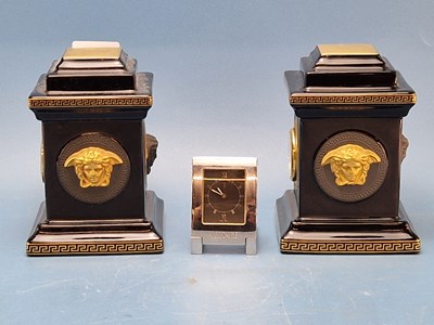 Lot 150 - Versace. A pair of Rosenthal Medusa gorgona...
