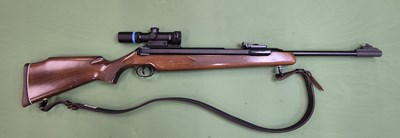 Lot 550 - Airgun- Diana Mod. 52 .22 side lever air rifle...