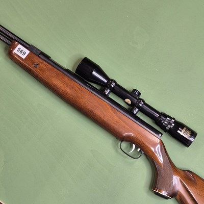 Lot 569 - Airgun- Weihrauch HW77 .177 underlever air...