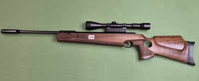 Lot 570 - Airgun- Weihrauch HW95 custom stocked .22...