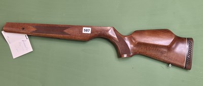 Lot 587 - Air rifle- stock only- A standard stock for a...