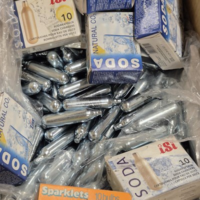 Lot 601 - A Large collection of Co2 sparklet bulbs.