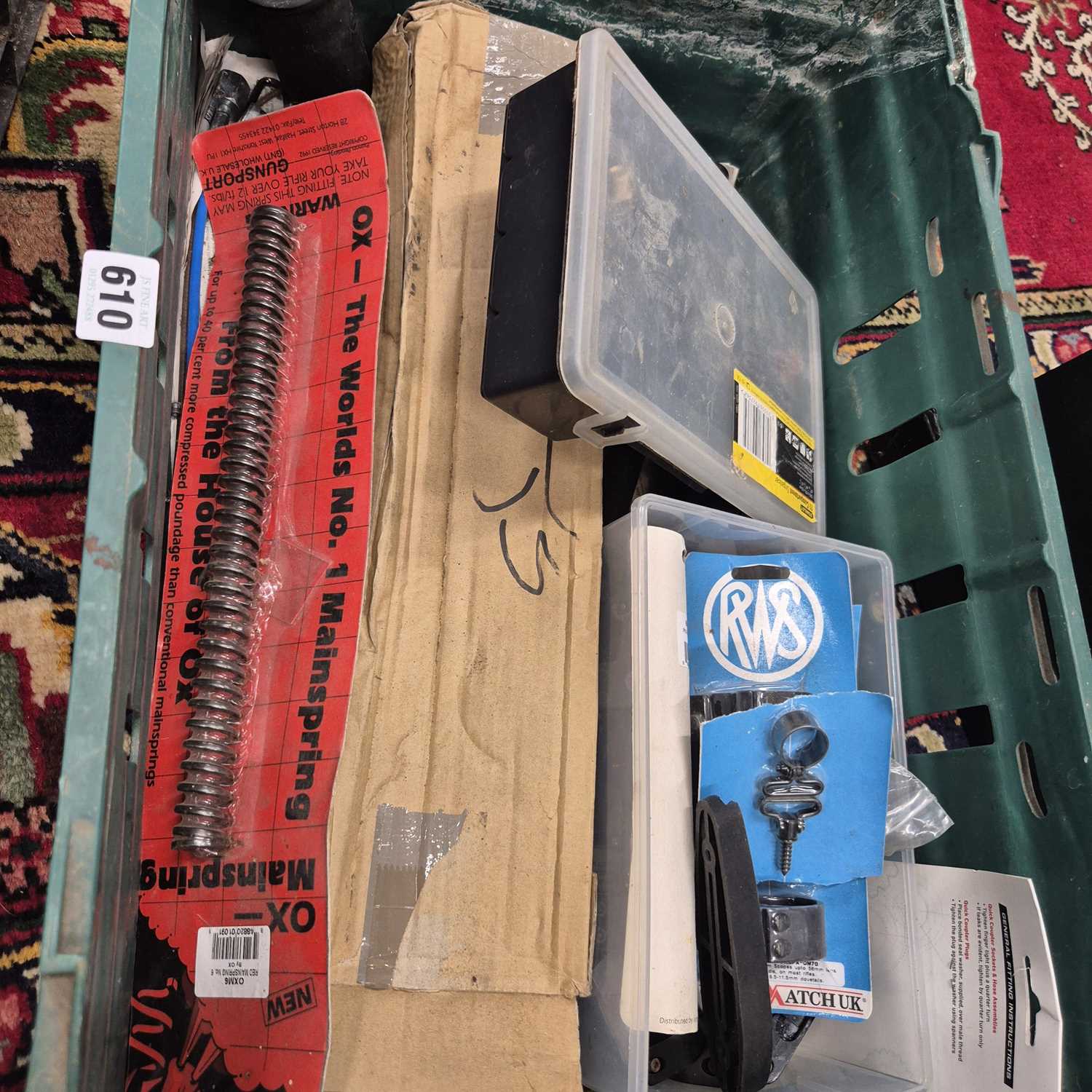 Lot 610 - An Interesting selection of Airgun spares and...