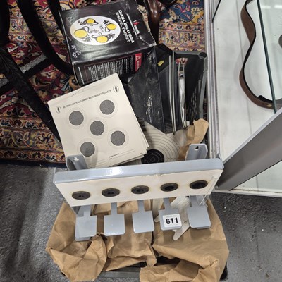 Lot 611 - A very large quantity of paper airgun targets,...