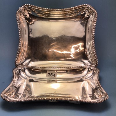 Lot 164 - A pair of George III silver waisted...