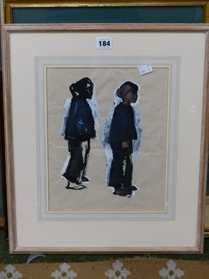 Lot 184 - Anna Pallant (20th century), two Chinese girls,...