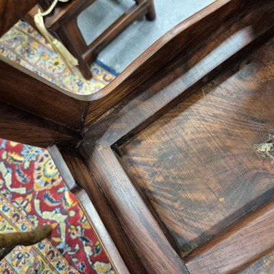 Lot 108 - A pair of Chinese hardwood cabinets, the sides...