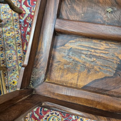 Lot 108 - A pair of Chinese hardwood cabinets, the sides...