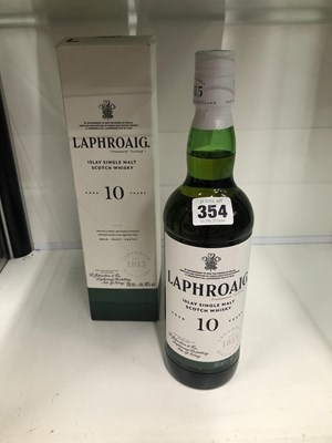 Lot 354 - Whisky A bottle of Laphroaig 10yo Single Islay...
