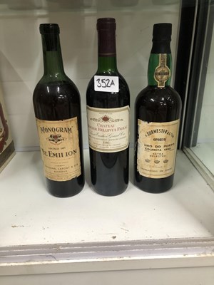 Lot 352A - Wine and Port One bottle each of Monogram St...