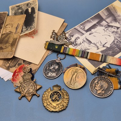 Lot 119 - War memorabilia from the Goodfellow and Platt...