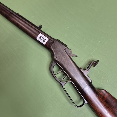 Lot 426 - Obsolete calibre firearm- Marlin lever-action...