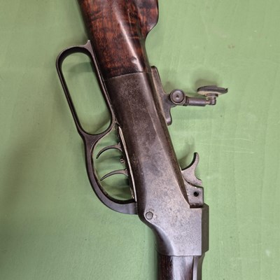 Lot 426 - Obsolete calibre firearm- Marlin lever-action...