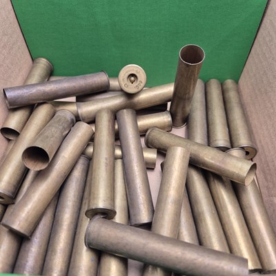 Lot 435 - Used brass ammunition cases ( no certificate...