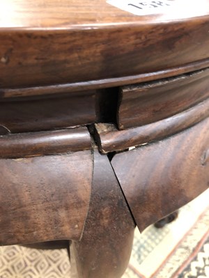 Lot 158 - A 19th century Chinese Burr wood occasional...