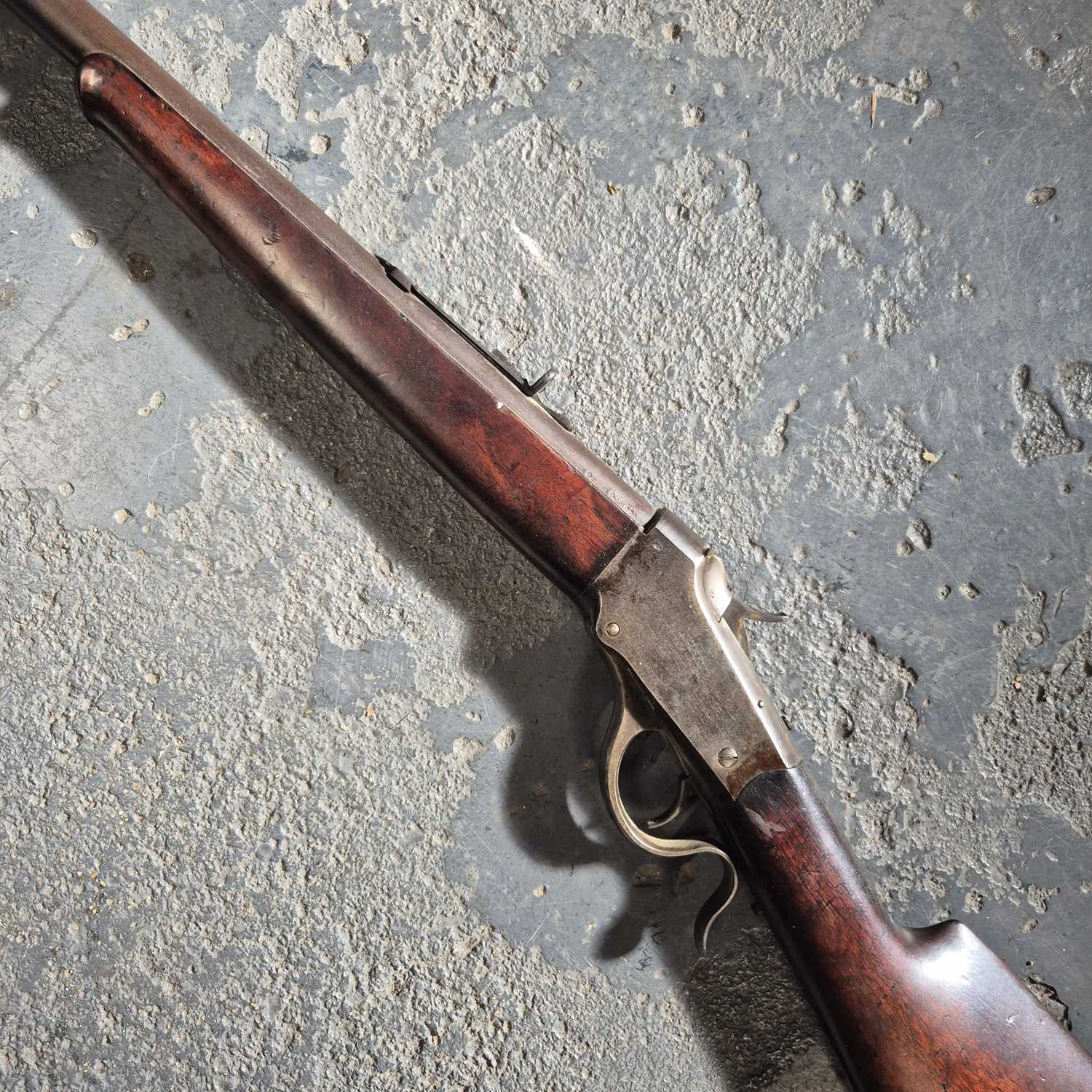 Lot 428 - Obsolete calibre firearm- Winchester 1883 low...