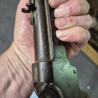 Lot 428 - Obsolete calibre firearm- Winchester 1883 low...