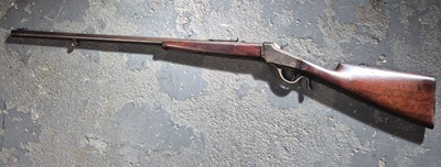 Lot 428 - Obsolete calibre firearm- Winchester 1883 low...