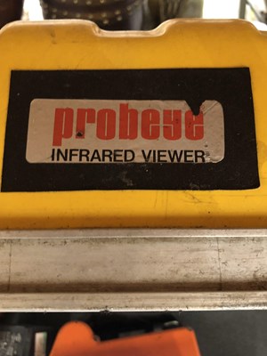 Lot 743 - A cased Probeye electric infrared viewer