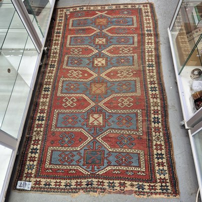 Lot 680 - Antique Caucasian Kazak rug