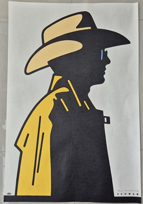 Lot 1876 - Michael Schwab (b.1952). ARR. Cowboy in...