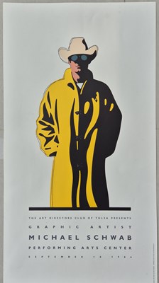 Lot 1880 - Michael Schwab (b.1952). ARR. Cowboy. Colour...