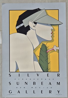 Lot 1882 - Patrick Nagel. (1945-1984). Silver Sunbeam...