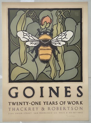 Lot 1908 - David Lance Goines (1945-2023) ARR. Goines 21...