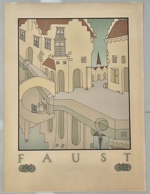 Lot 1910 - David Lance Goines (1945-2023) ARR. Faust....