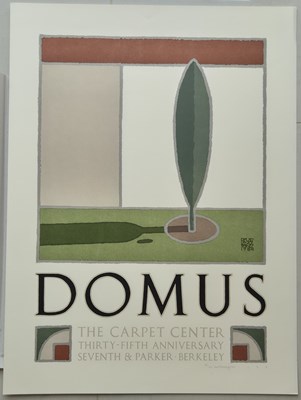 Lot 1966 - David Lance Goines (1945-2023) ARR. Domus The...