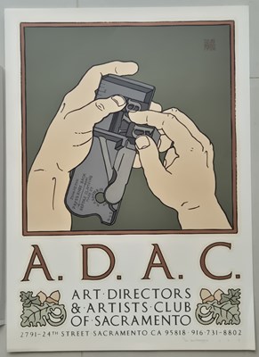 Lot 1971 - David Lance Goines (1945-2023) ARR.ADAC Art...