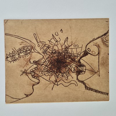 Lot 1990 - Douglas Portway (1922-1993) ARR. "Argument"....