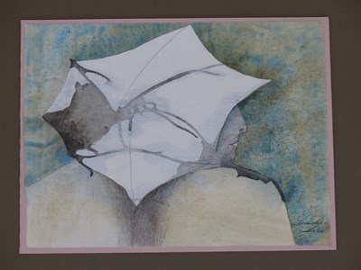 Lot 1832 - Samuel Koska (Czech, 1947-2004). Man with an...