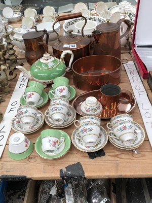 Lot 762 - Foley and Sampson Smith part tea sets together...