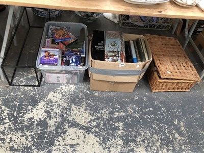 Lot 771 - DVDs, Greek and other books together with a...
