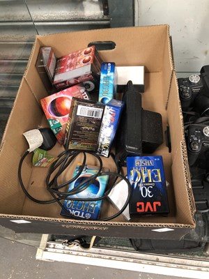 Lot 786 - Lumix and Nikon cameras, lenses and cases with...