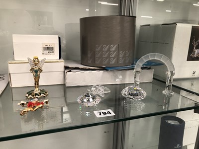 Lot 794 - Swarovski: three wonders of the sea, a...