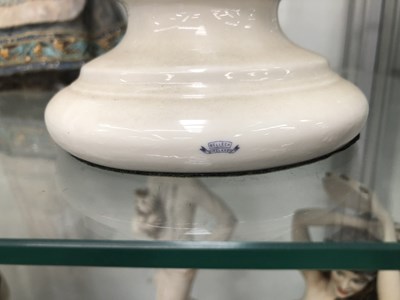 Lot 808 - A Belleek parian bust of a classical lady...