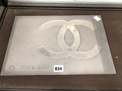 Lot 834 - A Chanel mirrored glass mould