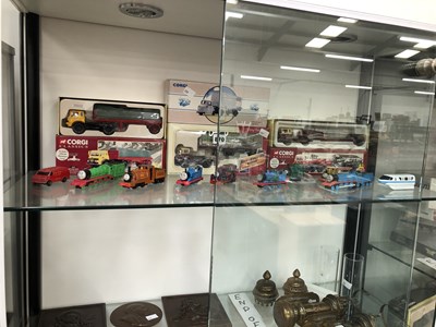 Lot 870 - Eight Thomas the Tank Engine die cast toys...